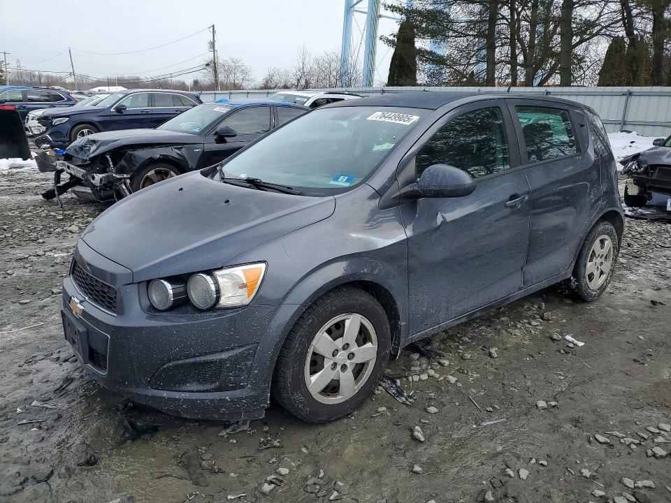 CHEVROLET SONIC 2013 with VIN 1G1JA6SG5D4161207 - Photo from auction