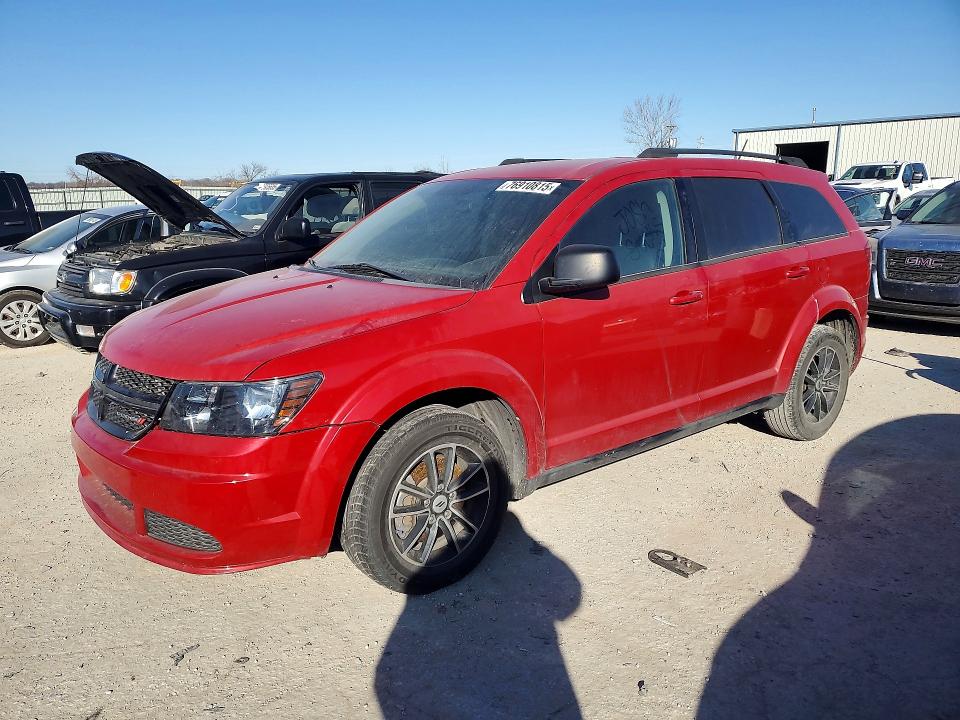 DODGE JOURNEY 2018 with VIN 3C4PDCABXJT217029 - Photo from auction