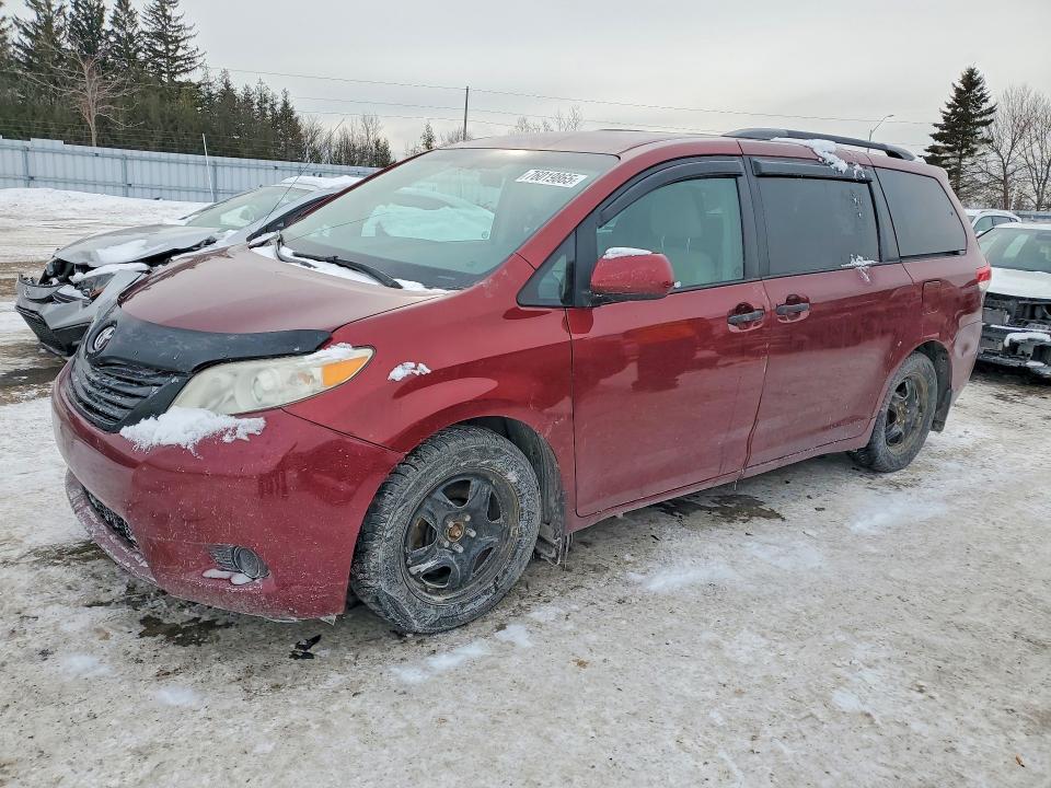 TOYOTA SIENNA 2012 with VIN 5TDZK3DC2CS194457 - Photo from auction