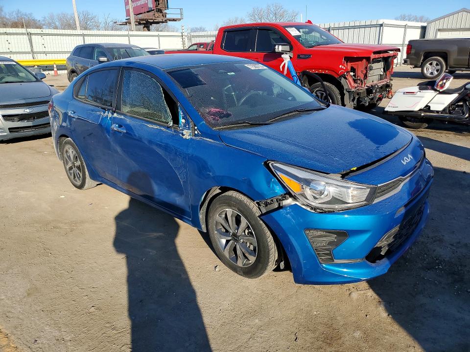 Photo 4 from auction – 2022 KIA RIO with VIN 3KPA24ADXNE478481