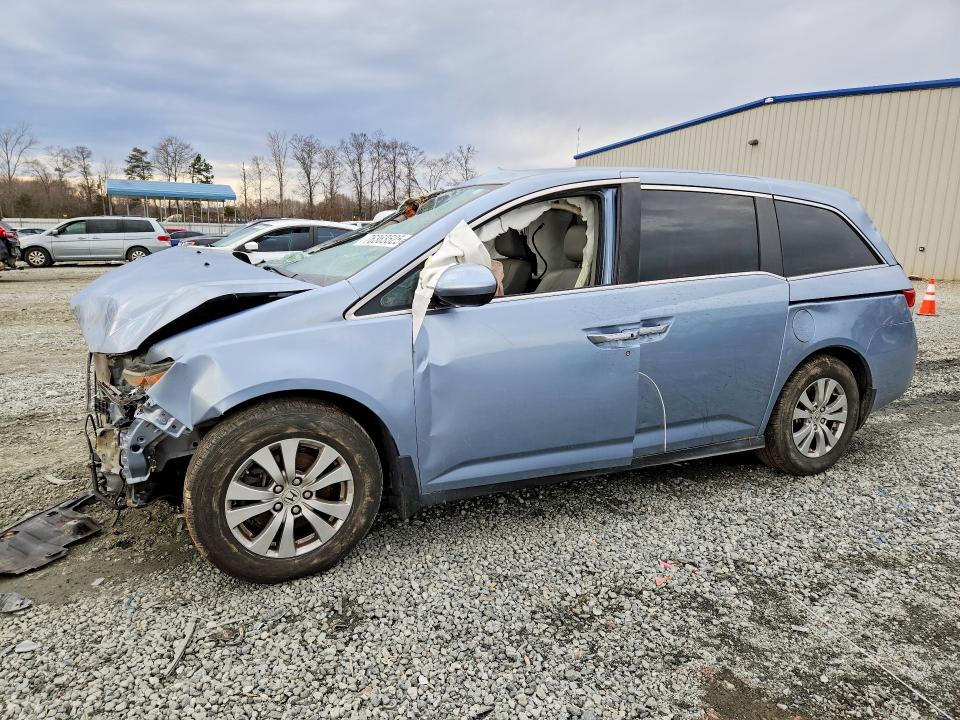 HONDA ODYSSEY 2014 with VIN 5FNRL5H67EB130290 - Photo from auction