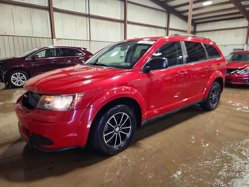 DODGE JOURNEY SE 2017 with VIN 3C4PDCAB7HT614613 - Photo from auction