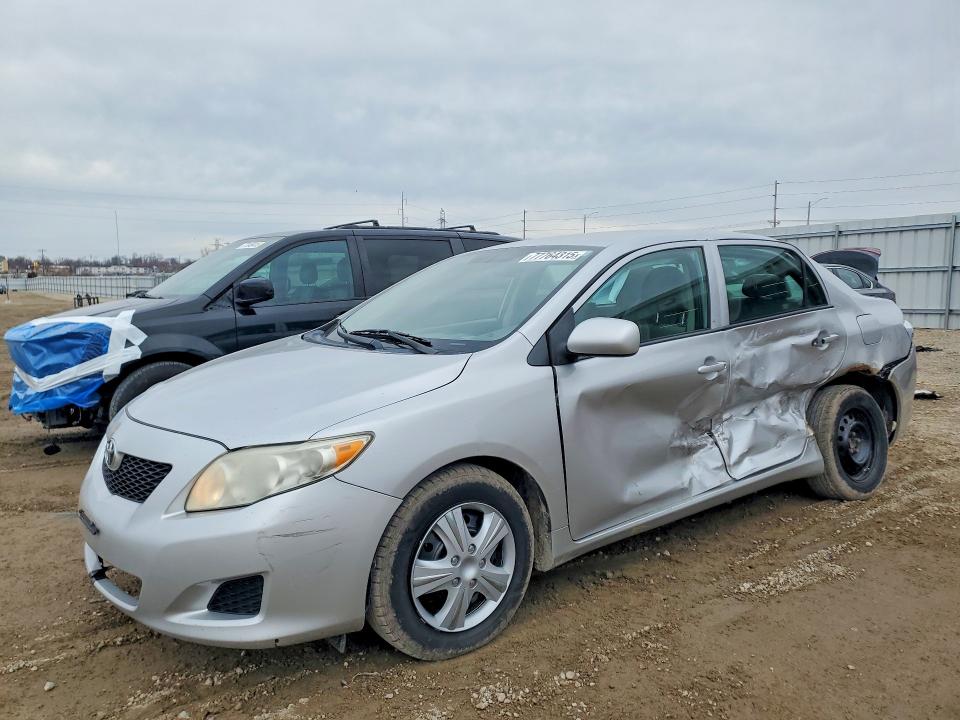 TOYOTA COROLLA 2010 with VIN 1NXBU4EE0AZ377118 - Photo from auction