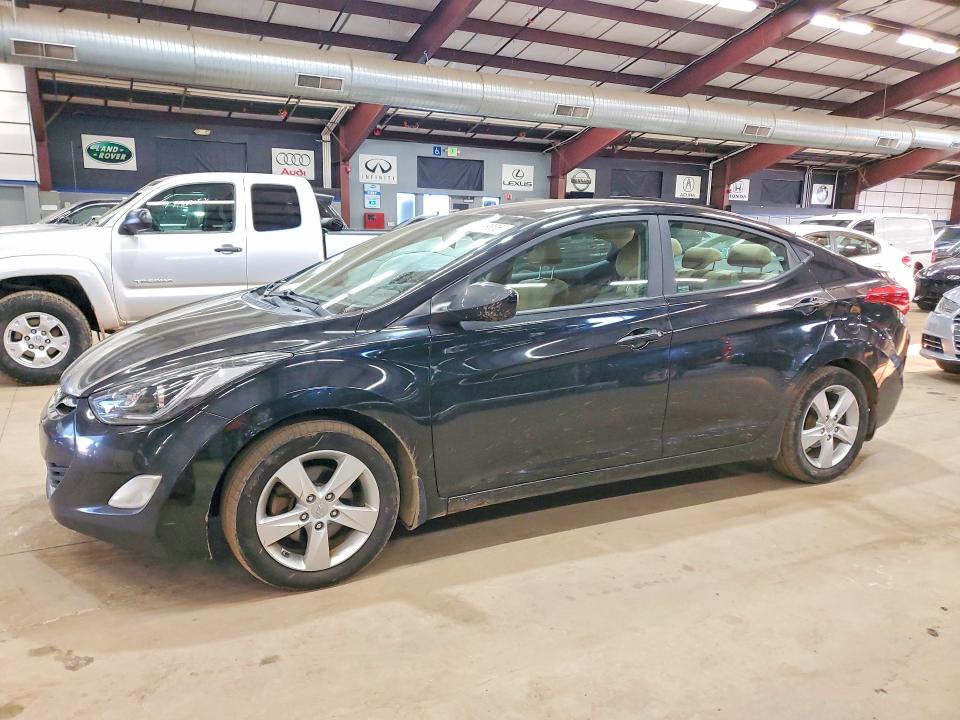 HYUNDAI ELANTRA 2013 with VIN KMHDH4AE7DU494895 - Photo from auction