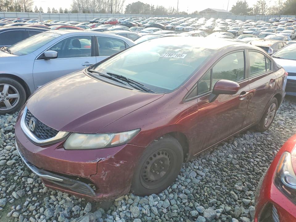 HONDA CIVIC 2015 with VIN 19XFB2F52FE089248 - Photo from auction