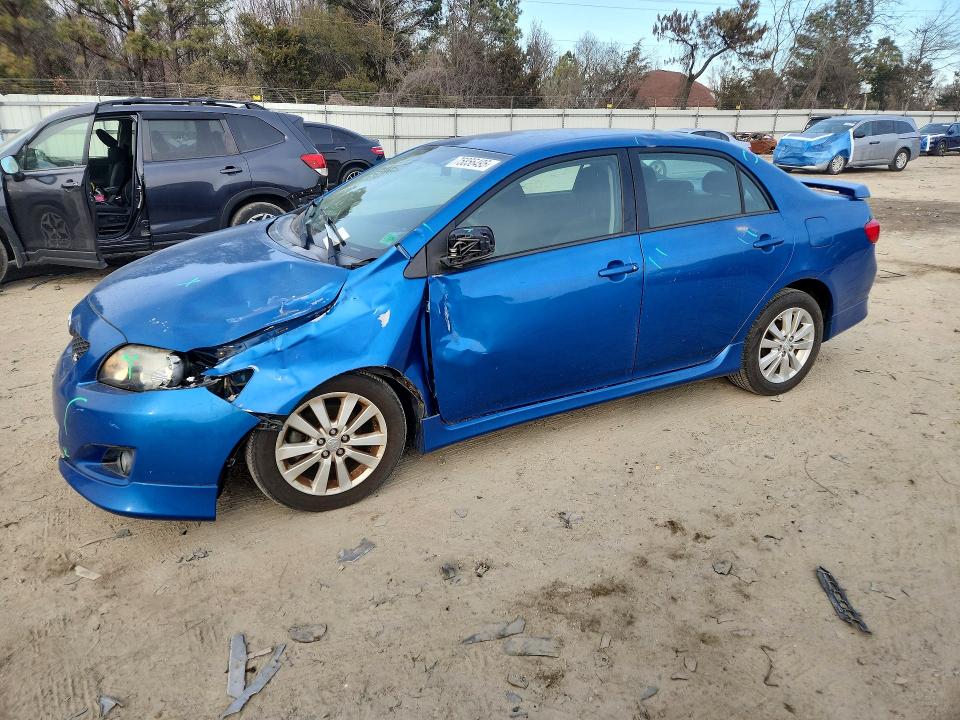Photo 1 from auction – 2009 TOYOTA COROLLA BA with VIN 2T1BU40EX9C116924