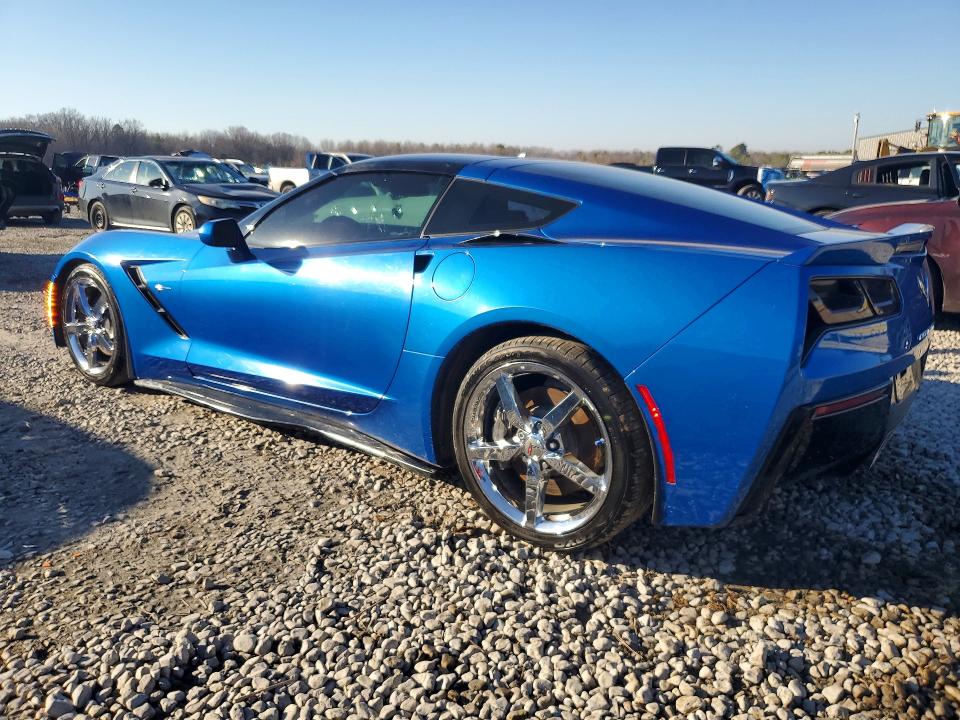 Photo 2 from auction – 2014 CHEVROLET CORVETTE S with VIN 1G1YD2D70E5107966
