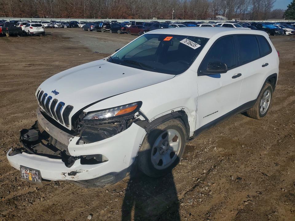 JEEP CHEROKEE 2014 with VIN 1C4PJLAB0EW162700 - Photo from auction