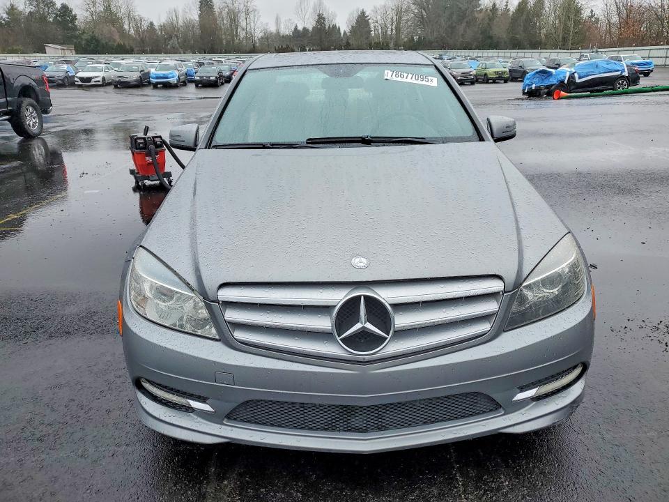 Photo 5 from auction – 2011 MERCEDES-BENZ C with VIN WDDGF5EB5BR182464