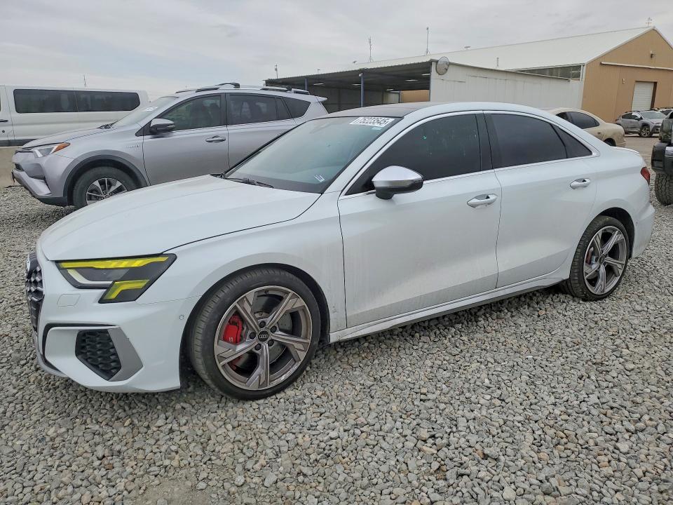 Photo 1 from auction – 2023 AUDI S3 PREMIUM with VIN WAUH3DGY2PA099287