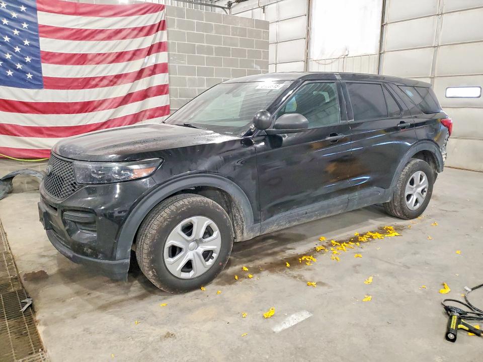 FORD EXPLORER P 2021 with VIN 1FM5K8ABXMGB21609 - Photo from auction