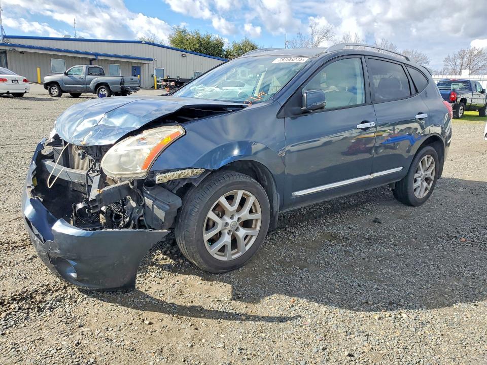 NISSAN ROGUE S 2012 with VIN JN8AS5MV4CW406256 - Photo from auction