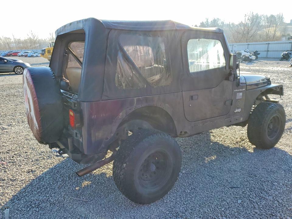 Photo 3 from auction – 1998 JEEP WRANGLER / TJ with VIN 1J4FY29P8WP805964
