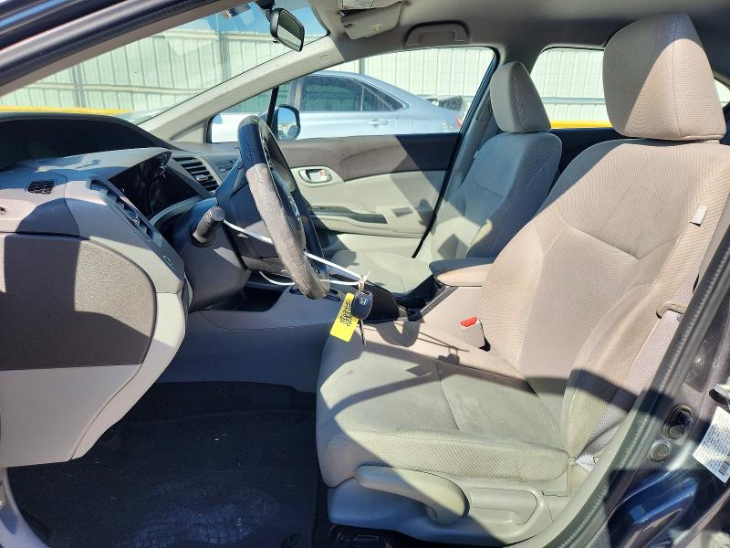Photo 7 from auction – 2012 HONDA CIVIC with VIN 2HGFB2F5XCH610542