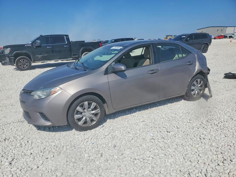 TOYOTA COROLLA 2015 with VIN 2T1BURHE3FC362842 - Photo from auction
