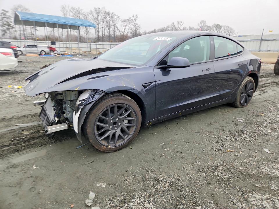 TESLA MODEL 3 2024 with VIN 5YJ3E1EA7RF849613 - Photo from auction