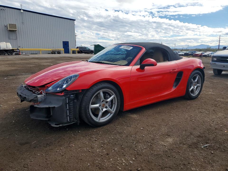 PORSCHE BOXSTER 2014 with VIN WP0CA2A85ES121869 - Photo from auction