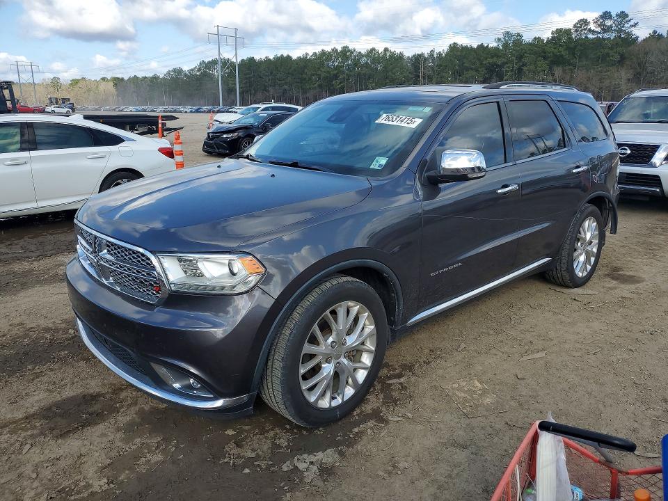 DODGE DURANGO 2015 with VIN 1C4RDHEG3FC764223 - Photo from auction