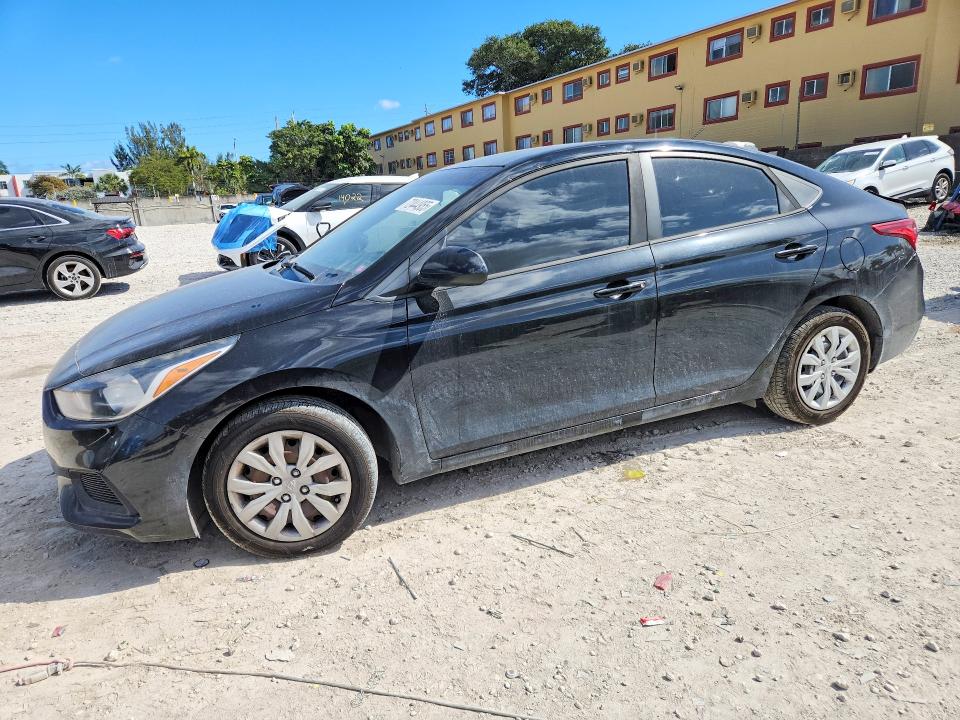 HYUNDAI ACCENT SE 2018 with VIN 3KPC24A30JE020801 - Photo from auction