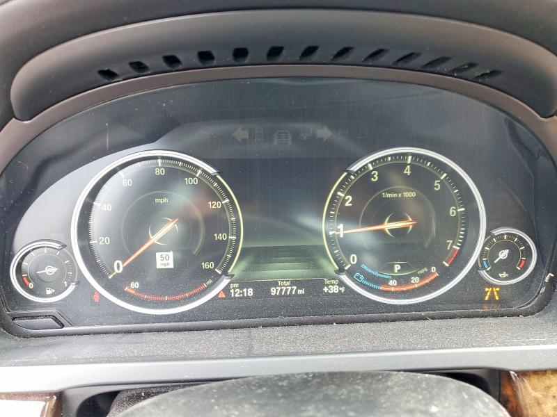 Photo 9 from auction – 2015 BMW 740 LXI with VIN WBAYF4C51FGS99351