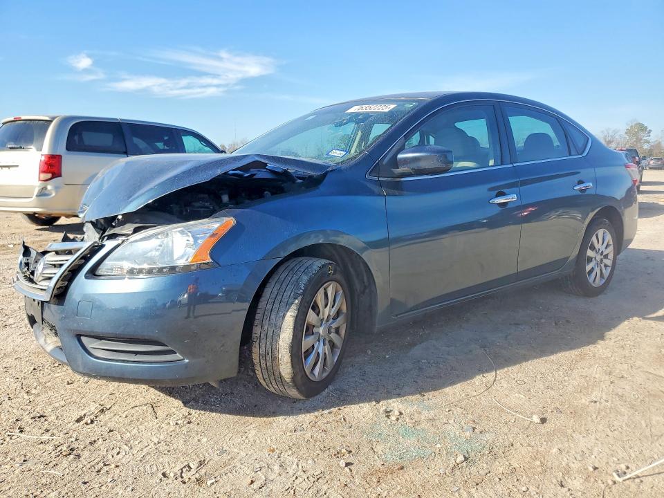 NISSAN SENTRA S 2014 with VIN 3N1AB7AP0EY321684 - Photo from auction