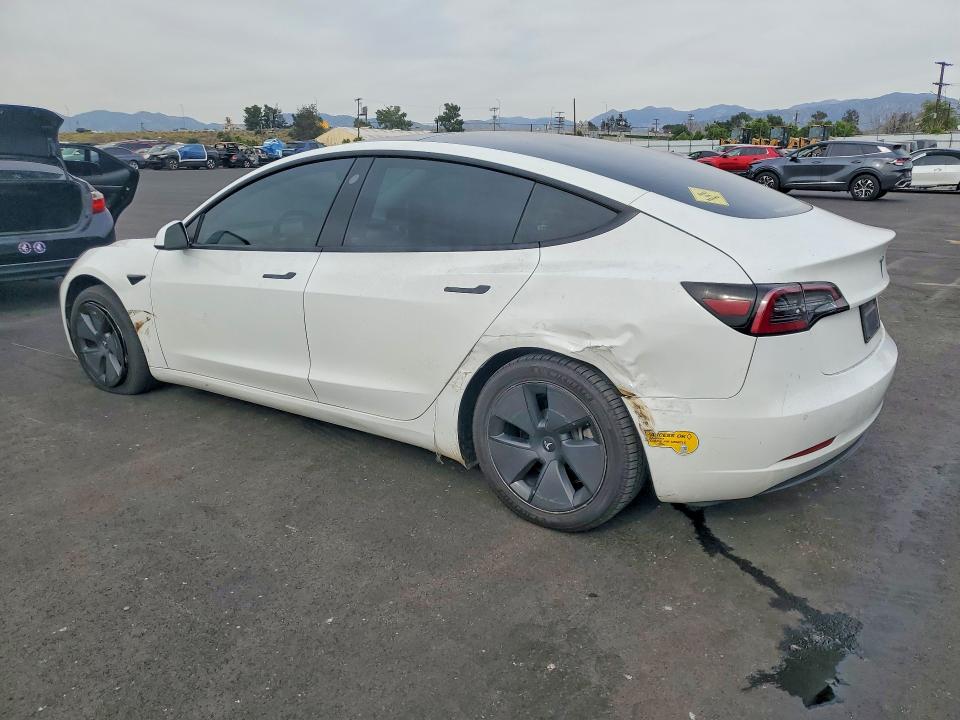 Photo 2 from auction – 2022 TESLA MODEL 3 with VIN 5YJ3E1EA9NF110186