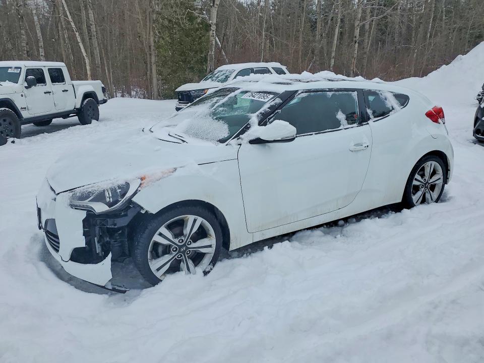 HYUNDAI VELOSTER 2016 with VIN KMHTC6AD8GU301879 - Photo from auction