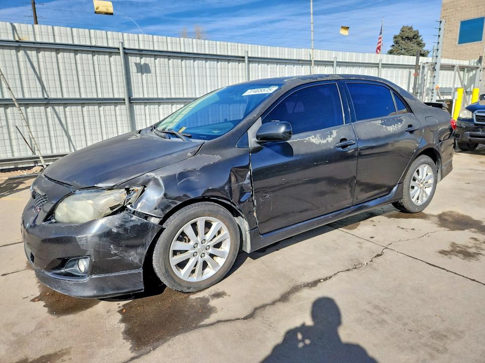 TOYOTA COROLLA BA 2009 с VIN 2T1BU40E29C167740 - Фото с аукциона
