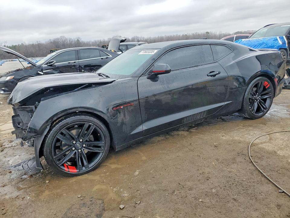 CHEVROLET CAMARO LS 2021 with VIN 1G1FB1RS9M0102829 - Photo from auction
