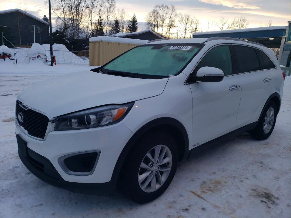 KIA SORENTO LX 2017 with VIN 5XYPGDA39HG259196 - Photo from auction