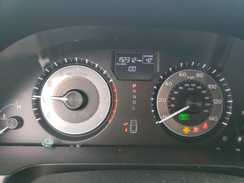 Photo 9 from auction – 2012 HONDA ODYSSEY EX with VIN 5FNRL5H65CB146338