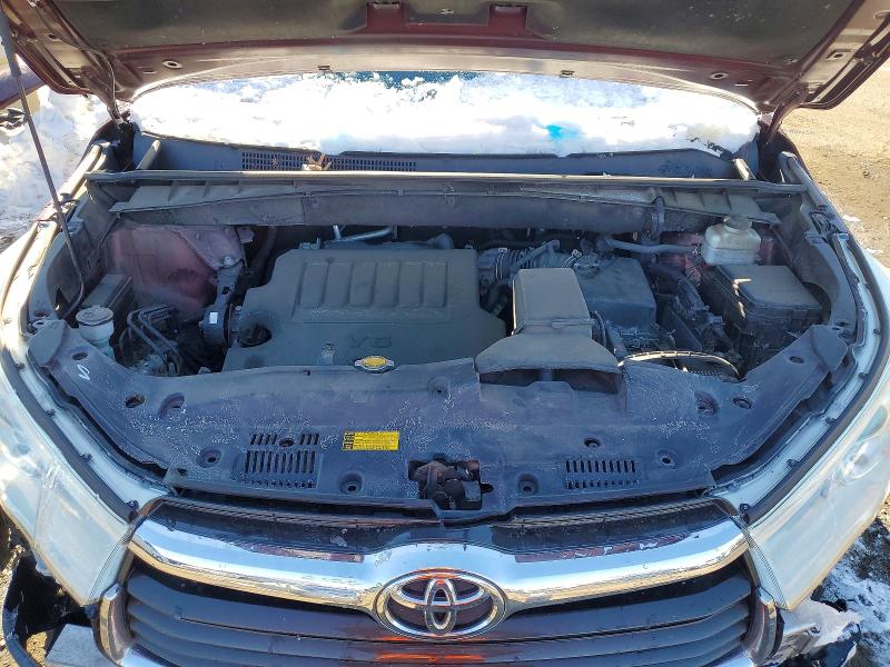 Photo 12 from auction – 2014 TOYOTA HIGHLANDER with VIN 5TDJKRFHXES044284