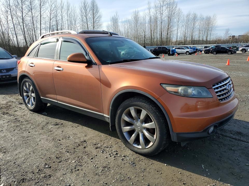Photo 4 from auction – 2004 INFINITI FX35 with VIN JNRAS08W14X203466