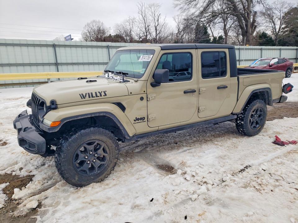 JEEP GLADIATOR 2022 with VIN 1C6HJTAG3NL171187 - Photo from auction
