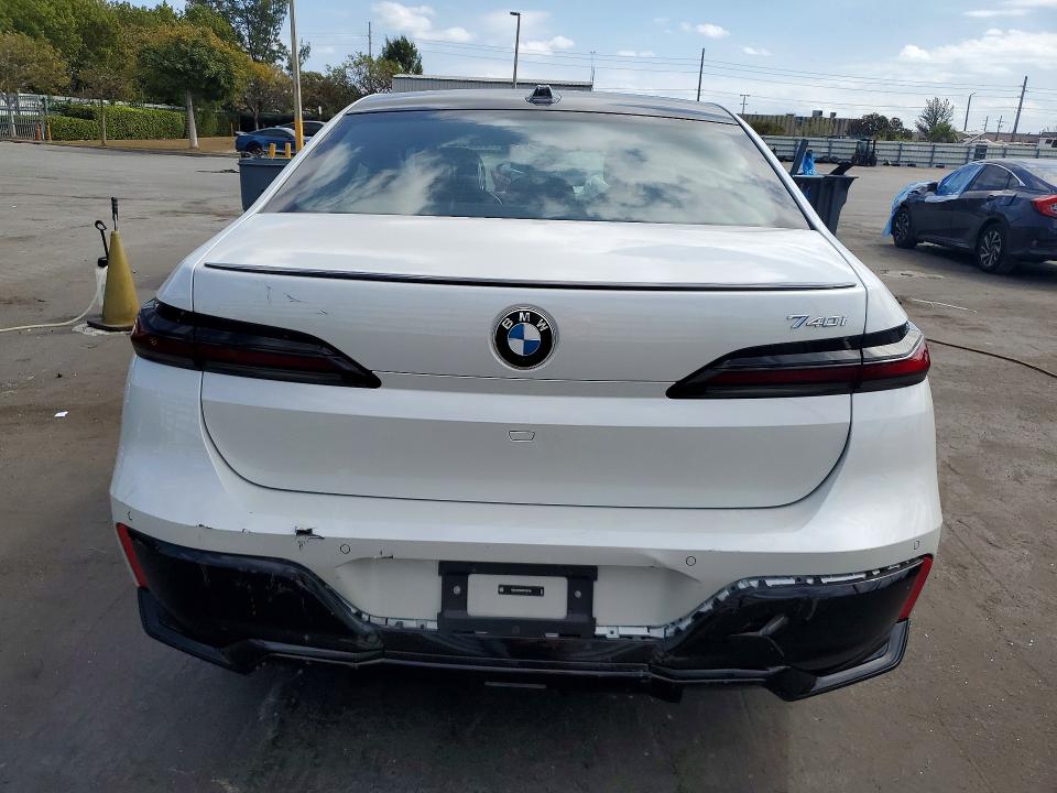 Photo 6 from auction – 2025 BMW 740 with VIN WBA23EH03SCT34734