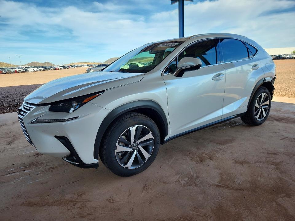 LEXUS NX 2020 with VIN JTJGJRDZ6L5009377 - Photo from auction