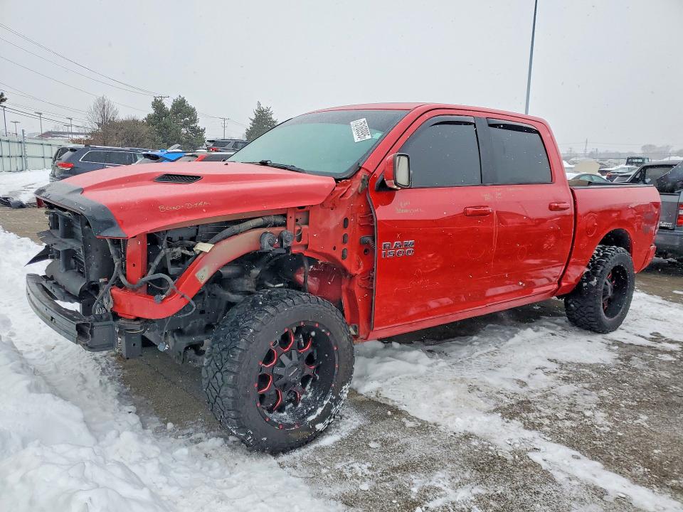 RAM 1500 SPORT 2017 with VIN 1C6RR7MT8HS685835 - Photo from auction