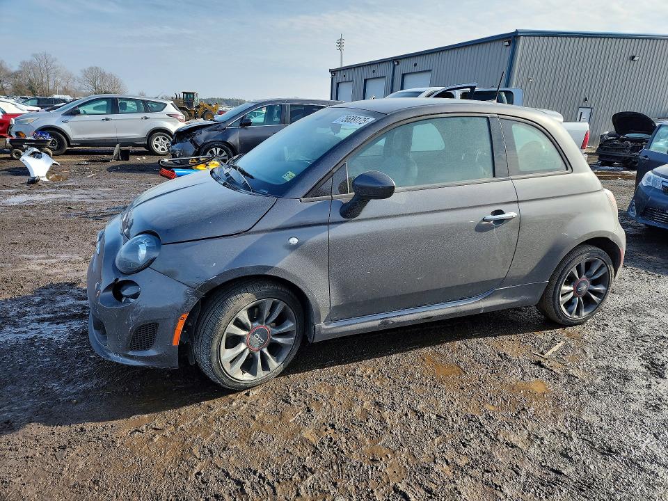 FIAT 500 2018 with VIN 3C3CFFKH7JT511344 - Photo from auction