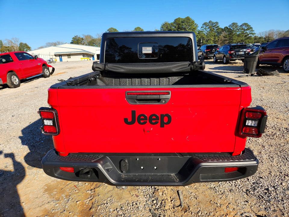 Photo 6 from auction – 2024 JEEP GLADIATOR with VIN 1C6HJTAG9RL103773