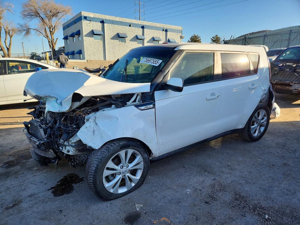 KIA SOUL 2016 with VIN KNDJP3A53G7370405 - Photo from auction