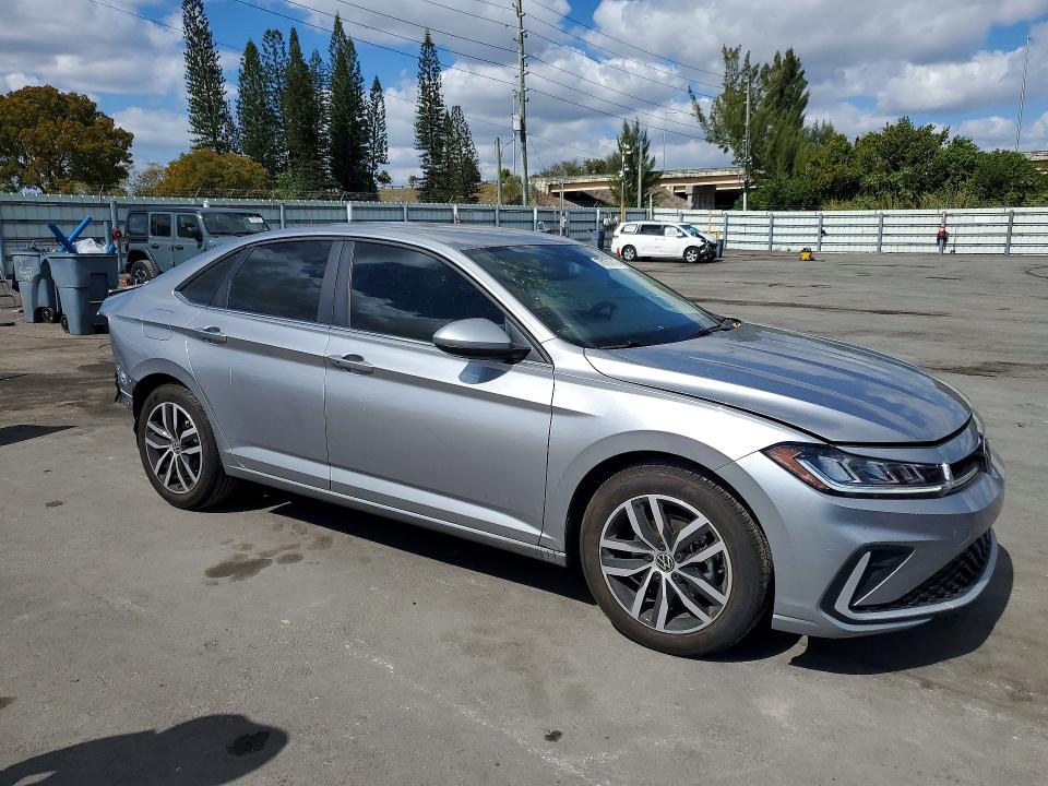 Photo 4 from auction – 2025 VOLKSWAGEN JETTA with VIN 3VWEX7BU1SM087611