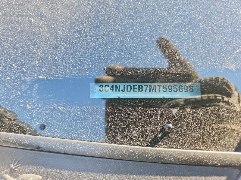 Photo 14 from auction – 2021 JEEP COMPASS with VIN 3C4NJDEB7MT595698