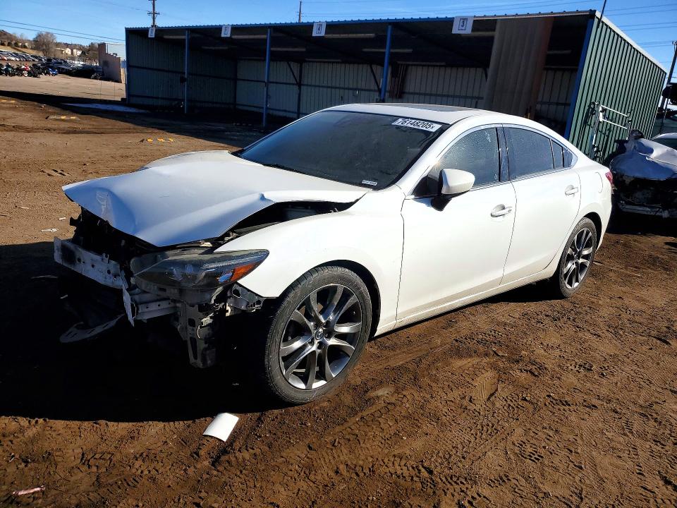 MAZDA 6 2016 with VIN JM1GJ1W57G1441391 - Photo from auction