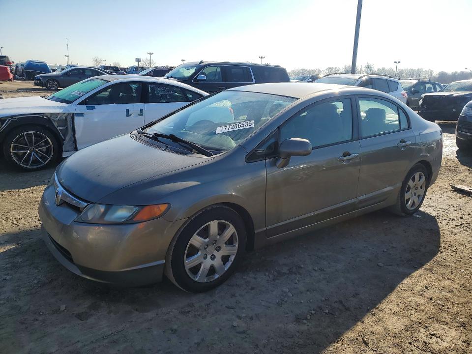 HONDA CIVIC 2008 with VIN 2HGFA16528H348648 - Photo from auction