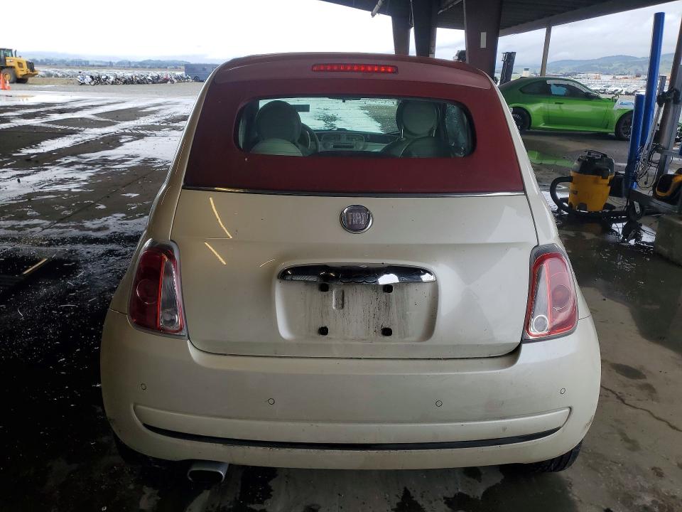 Photo 6 from auction – 2012 FIAT 500 with VIN 3C3CFFDR2CT335571