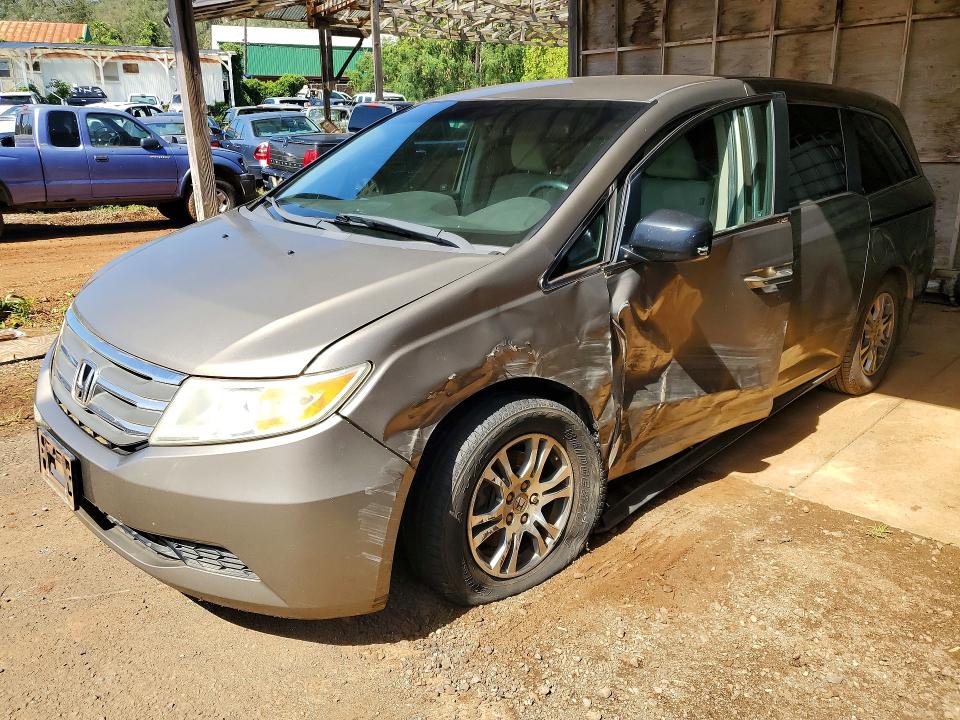 HONDA ODYSSEY EX 2012 with VIN 5FNRL5H4XCB008888 - Photo from auction