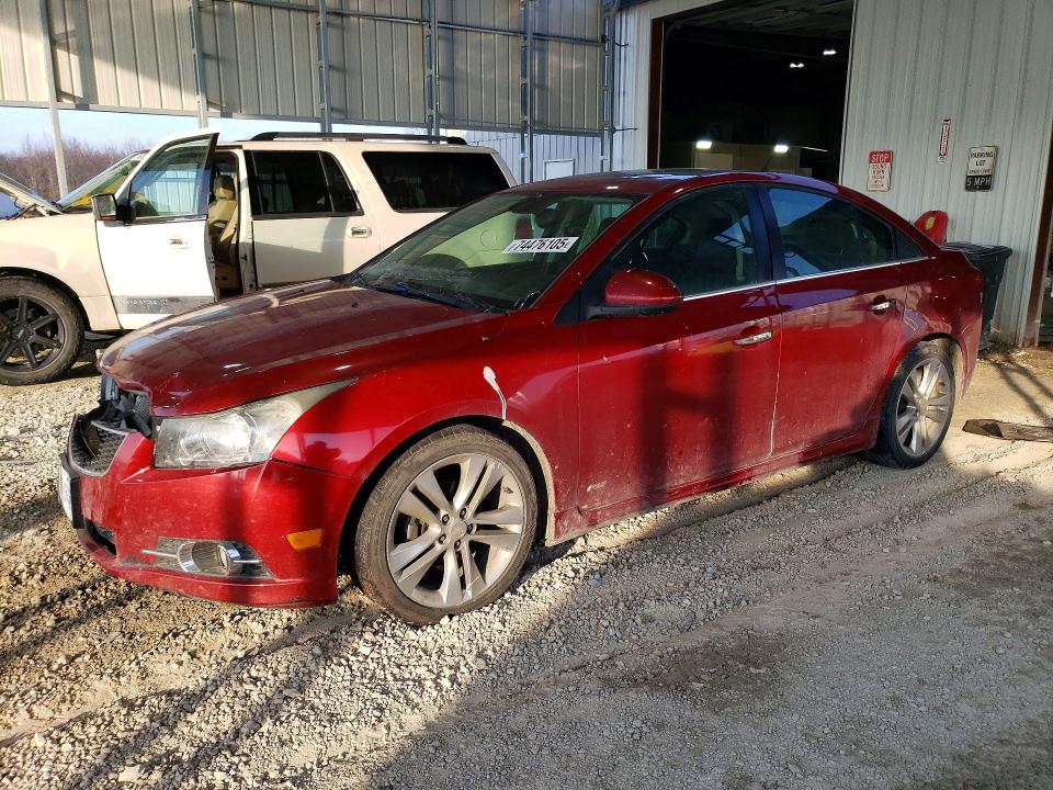 CHEVROLET CRUZE 2013 with VIN 1G1PG5SB4D7128575 - Photo from auction