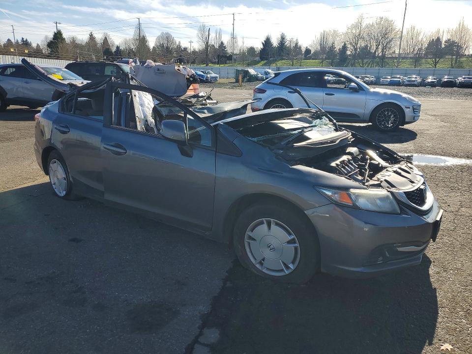Photo 4 from auction – 2013 HONDA CIVIC with VIN 2HGFB2F61DH529097