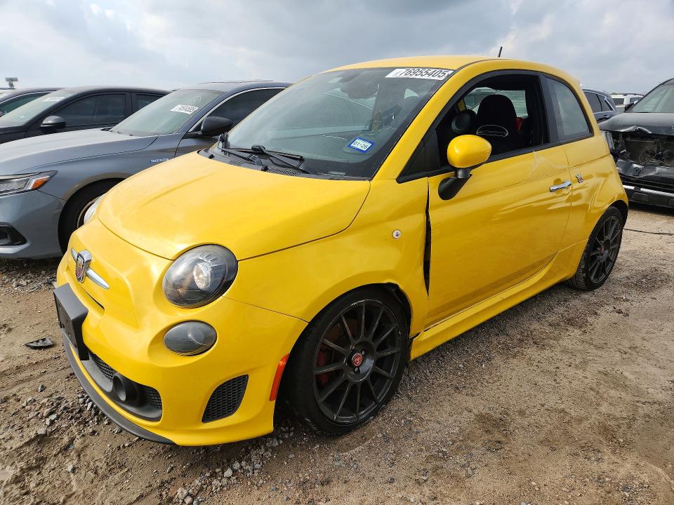 FIAT 500 ABARTH 2016 with VIN 3C3CFFFH5GT184316 - Photo from auction