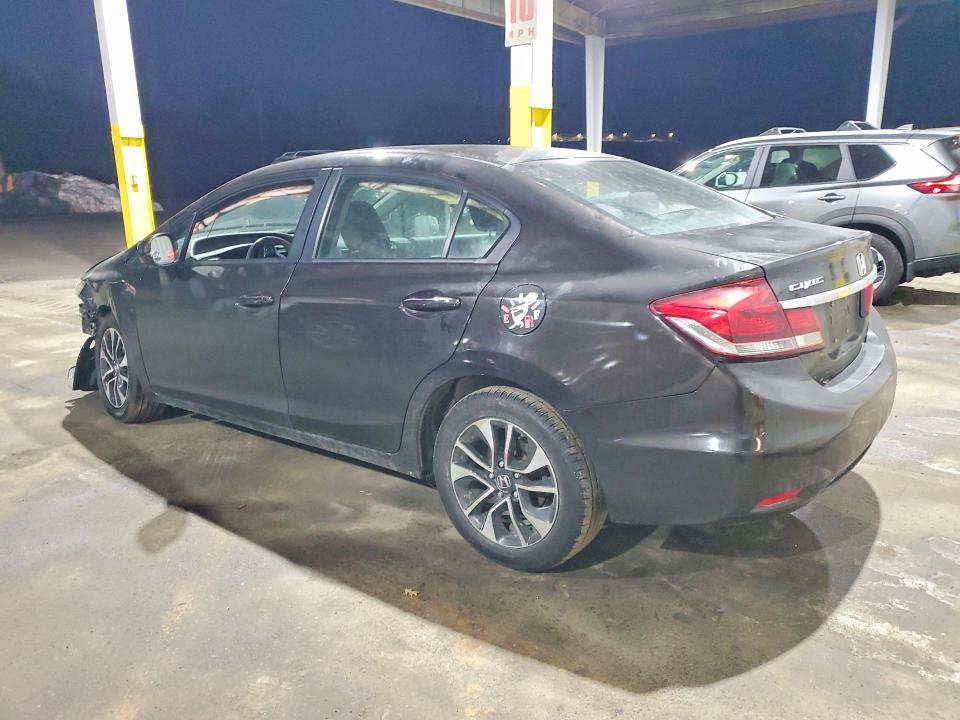 Photo 2 from auction – 2013 HONDA CIVIC with VIN 19XFB2F84DE246303